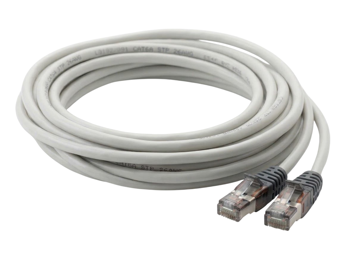 3M Cat6A Ethernet patch cord grey 3 metre cable 3M Cat6A Ethernet patch cord grey 3 metre cable