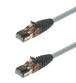 3M Cat6A Ethernet patch cord grey 3 metre cable