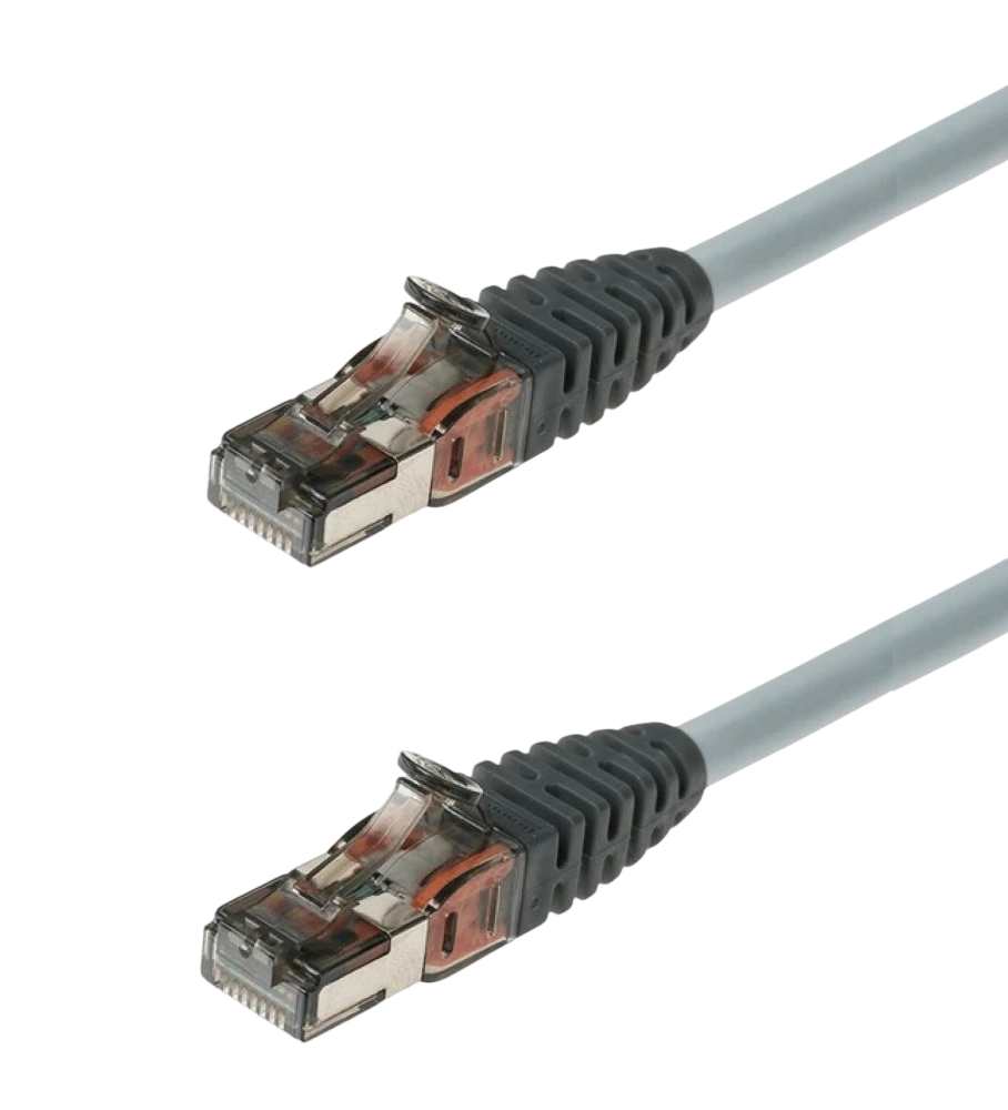 3M Cat6A Ethernet patch cord grey 3 metre cable 3M Cat6A Ethernet patch cord grey 3 metre cable