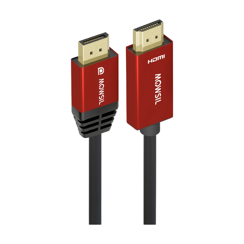 Mowsil DisplayPort to HDMI cable for computer monitor connectivity Mowsil DisplayPort to HDMI cable for computer monitor connectivity