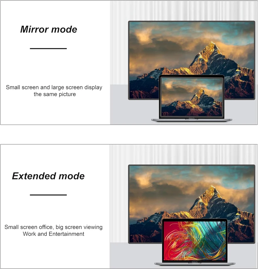 Mowsil DisplayPort to HDMI cable for computer monitor connectivity Mowsil DisplayPort to HDMI cable for computer monitor connectivity